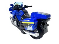 Politie motor - Die Cast - pull-back - met - licht en geluid 