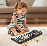 Speelgoed Keyboard met 37 tonen - met microfoon - 45 CM&nbsp;