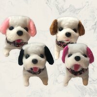 Hondje Labrador dat echt kan lopen en blaffen