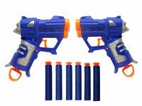  Blasters elite darts - Battle gun set 2 stuks - jolt met 6 dart strike pijlen - speelgoed pistool 