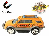 Vrachtwagen autotransporter&nbsp;+ 2 mini wegenwacht  3in1 - pull-back drive