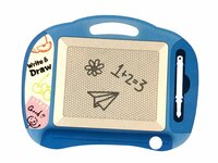 Kids magnetisch kleuren tekenbord blauw
