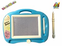 Kids magnetisch kleuren tekenbord blauw