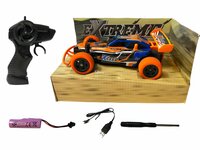 RC Race mini buggy 1/24 2.4GHz oranje