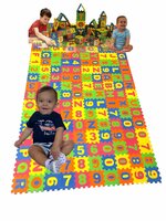 Foam Speelmat met Cijfers - Baby Puzzelmat Speelkleed voor kinderen 10 tegels