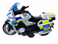 DIE-CAST POLICE MOTORCYCLE MODEL .