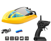 Rc boot- H152 TKKJ -10km/u - oplaadbaar - 2.4ghz bestuurbaar boot - 1:47