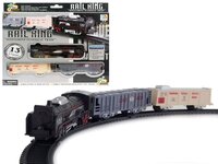 Speelgoed Trein baan set 13 stuks - Rail Baan 68x68 