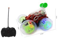 Rc stunt car - Acrobatische afstand bestuurbaar auto met 360&ordm; draaiende wielen - Oplaadbaar 17.5CM