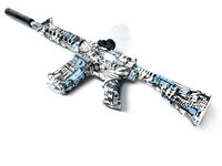 Gel Blaster- Elektrische geweer  - Graffiti  M4- compleet set incl. gel ballen - oplaadbaar - 75CM