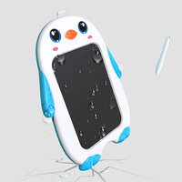 LCD Tekenbord Pingu&iuml;n- kindertekentablet - Draw pad - educatief speelgoed oranje