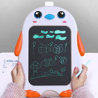 LCD Tekenbord Pingu&iuml;n- kindertekentablet - Draw pad - educatief speelgoed oranje