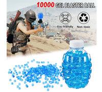 Gel Blaster - Space Vector Assault Rifle - compleet set - oplaadbaar - 74 CM Blauw inc gelballen (1000st.)