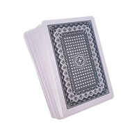 Speelkaart &nbsp;- waterdicht - 100% plastic - BOHUA GOLD - zwart