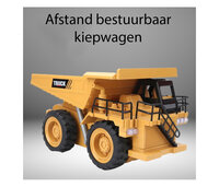 RC Kiepwagen speelgoed  - Zandwagen met laadbak - 2.4ghz Radiografisch bestuurbare werkvoertuig