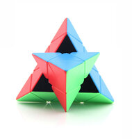 Pyramid cube -&nbsp;kubus 9x9 - Piramide vorm - breinbreker 9.5CM Pyramid 
