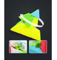 Pyramid cube -&nbsp;kubus 9x9 - Piramide vorm - breinbreker 9.5CM Pyramid 