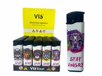 Lighters Click 50 pieces with Rasta animal print