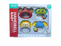 Baby rammelaar set - 4 stuks - Bijtring - baby speelgoed