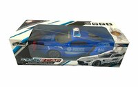 RC Police Car - afstand bestuurbare politieauto - blauw