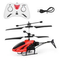 RC Helicopter - met Bestuurbare Hand en Afstandsbediening - Zwart