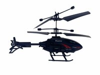 RC helicopter - controlled by hand and remote control 