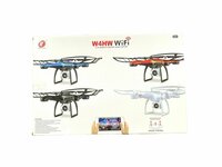 Drone met live camera - Wifi - app control - 2.4GHZ - Hover functie - Zwart