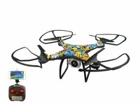Quadcopter met Live Camera - Graffiti - Wifi - App Control - 2.4GHz - Hover Functie - Drone