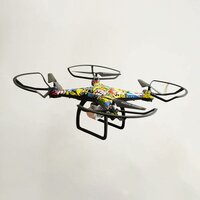 Quadcopter met Live Camera - Graffiti - Wifi - App Control - 2.4GHz - Hover Functie - Drone