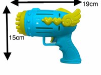 Bubble Angle machine - bellenblaasmachine speelgoed - 28 hole - blauw