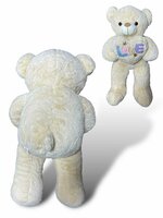 Knuffelbeer Groot - 75CM- zacht knuffel - met Love kussentje - Teddy beer