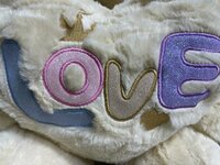 Knuffelbeer Groot - 75CM- zacht knuffel - met Love kussentje - Teddy beer