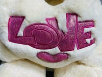 Knuffelbeer Groot Beige - 75CM- zacht knuffel - met Love kussentje - Teddy beer