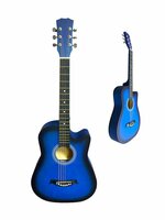 Western Gitaar - 6 snaren - Cutaway Akoestisch Guitar 38" - Hollow body