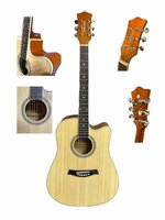 Akoestisch Gitaar - Adia Wood - 6 snaren - Cutaway Guitar 41"