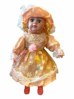 Cuddly doll - Cute and soft doll with sound - 57 CM Beige