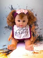 Baby Pop - New Born - Kan Drinken - Plassen - Praten - 28 x 17 x 9 cm