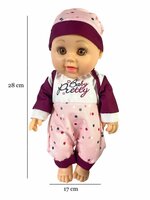 Baby Pop - Kan Drinken - Plassen - Praten - incl. Accessoires - 28 x 17 x 9 cm