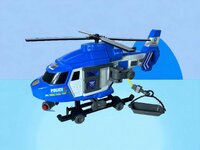 Politie Reddingshelikopter - helikopter speelgoed - chopper - met licht en geluid 29CM