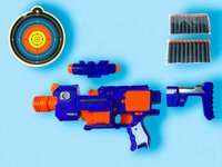 Super Blast - Speelgoed Elektrisch blaster - 20 x speciale zacht Elite darts