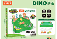 Battle Gyro - compleet spel set 4x gyro met launcher en arena - 1 tot 4 spelers - Top Dinosaur 