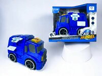 Politiewagen - met sirene geluiden en lichtjes 19.5cm