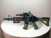 Flames Storm - met 3D licht en geluid - tril effect - bewegende kogelriem 