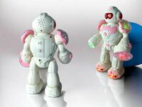 ROBOT - interactieve speelgoed robot - licht en geluidseffecten 25CM