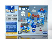 Building Blocks Police - Bouwblokjes politiebureau set - 40 stuks