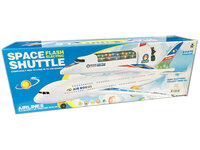 Space Shuttle - speelgoed vliegtuig - met geluid en kan bewegen - 44CM 