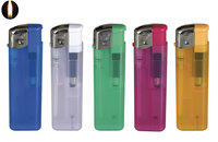 Aanstekers 25 stuks - navulbaar - Doorzichtige Frosty kleur - vio &reg; Aansteker