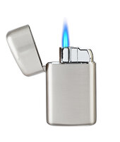 Turbo Jet Flame aansteker - Luxe edition Unilite&reg; - Chroom Zilver Metalen