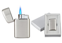 Turbo jet Flame lighter Luxury edition unilite&reg; - Chrome Silver
