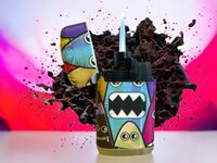 Jet Flame turbo aanstekers  - wind aansteker - 20 stuks in display - 360&deg; Surferboy print branders - soft touch